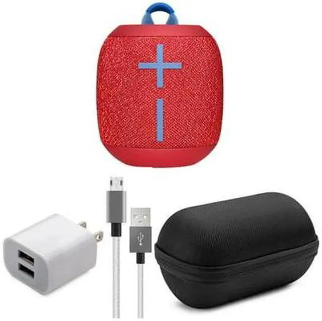 Main image of Ultimate Ears WONDERBOOM 2 Bluetooth Speaker (Radical Red) with Case Bundle