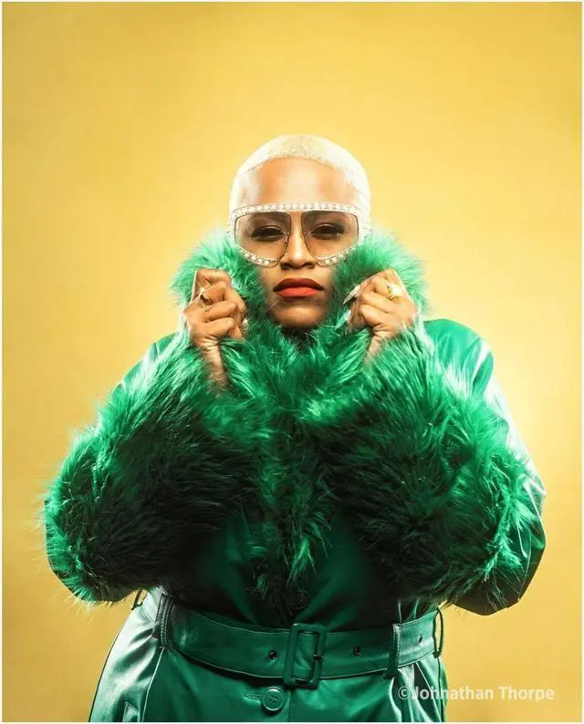 Alt view image 4 of 13 - Westcott X-Drop Pro Wrinkle-Resistant Backdrop (Canary Yellow, 8 x 8 Feet)