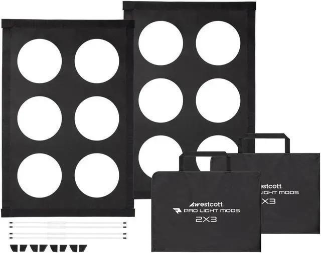 Main image of Westcott Pro Light Adjustable Corner System Mods 2 x 3 (Standard, 2-Pack)