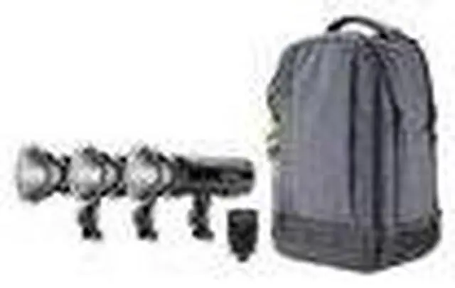 Alt view image 5 of 10 - Westcott FJ200 Strobe 3-Light Backpack Kit with Universal Wireless Trigger
