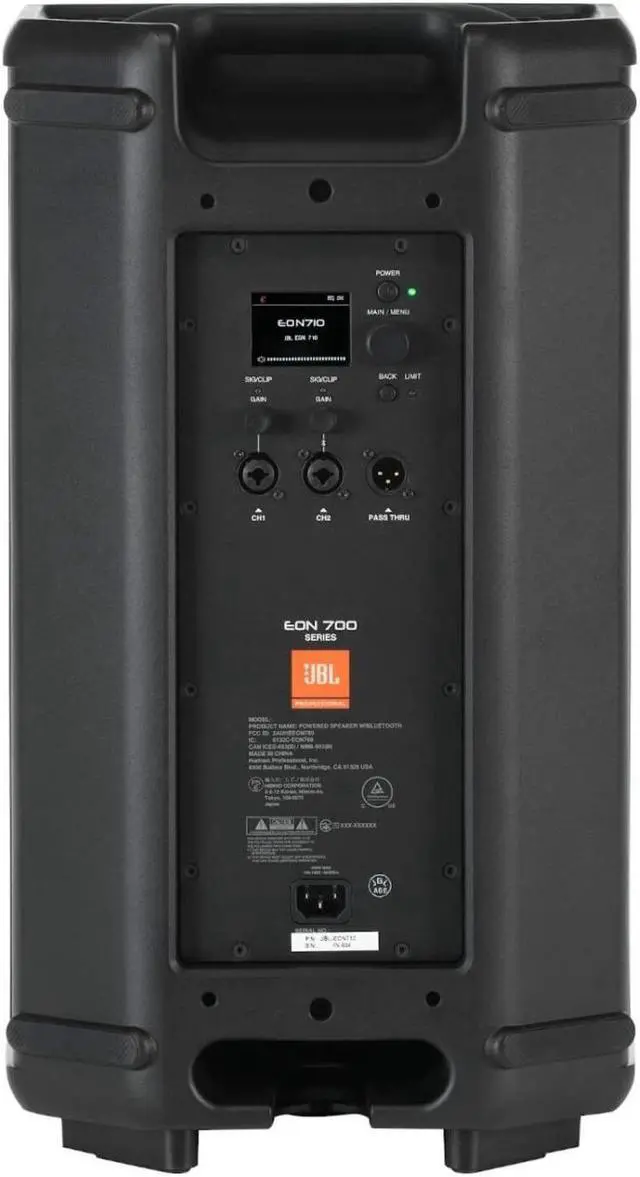 Alt view image 6 of 7 - JBL Professional EON710 Powered PA Loudspeaker with Bluetooth (10-Inch)