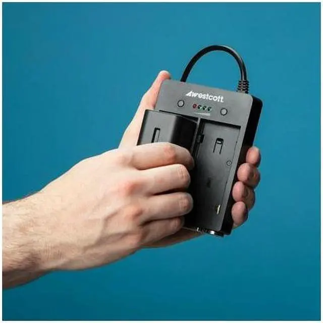 Alt view image 5 of 13 - Westcott L60-B Battery Grip with NP-F Adapter