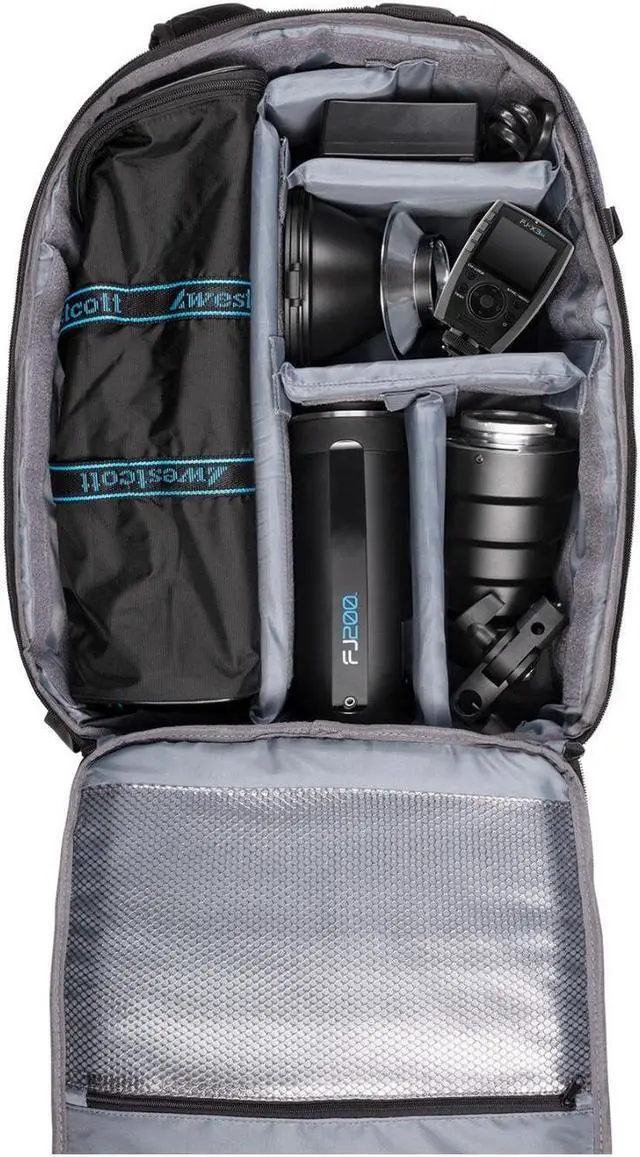 Alt view image 5 of 7 - Westcott FJ200 Strobe 1-Light Backpack Kit and FJ-X3M Wireless Trigger Bundle