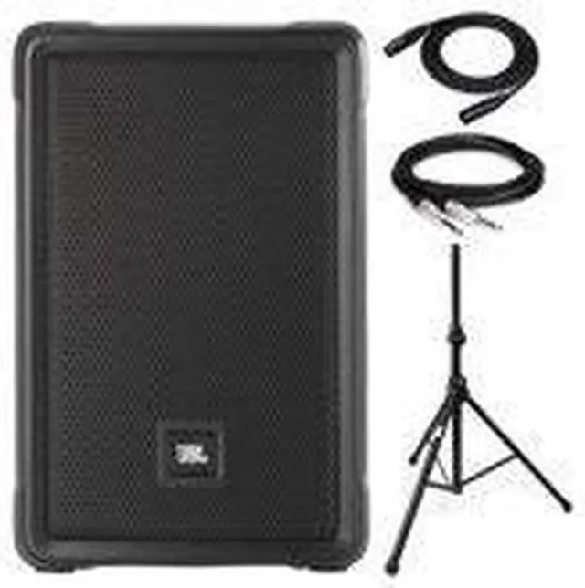 Alt view image 2 of 6 - JBL IRX108BT Powered 8-Inch Portable Bluetooth Speaker Bundle with Accessory