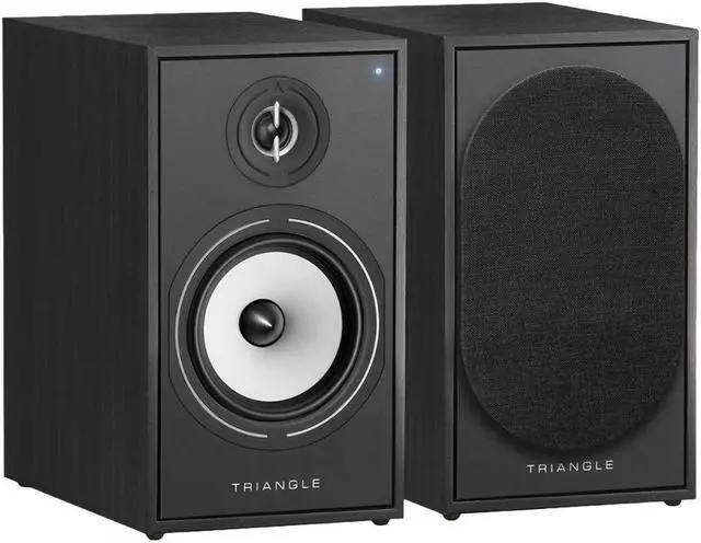 Main image of Triangle Borea Active Bluetooth Bookshelf Speaker Pair - Black Ash (BR03BT)