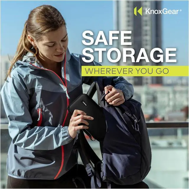 Alt view image 7 of 7 - Knox Gear Hard Travel/Storage Case for Sony SRS-XB33 Portable Bluetooth Speaker