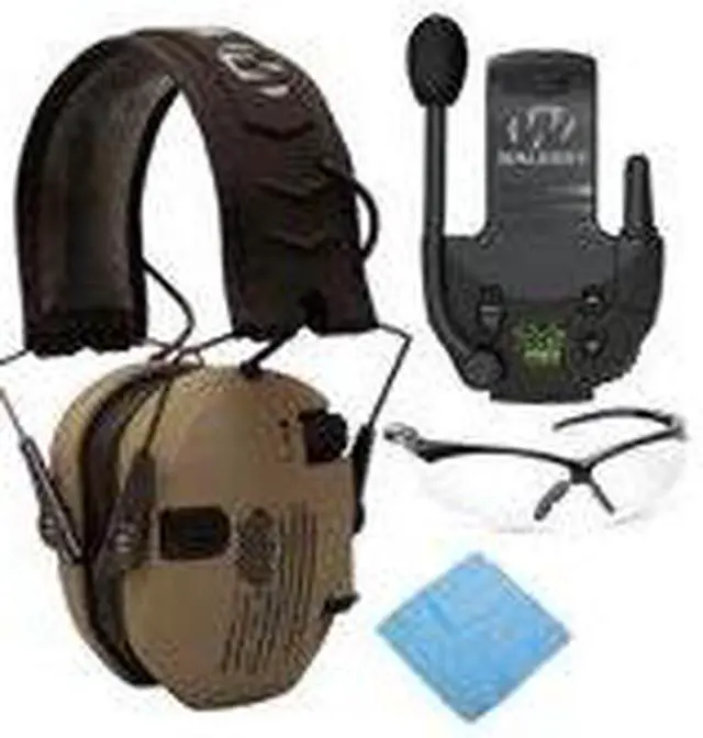 Alt view image 3 of 7 - Walker's Razor Slim Electronic Shooting Hearing Protection Muff Bundle