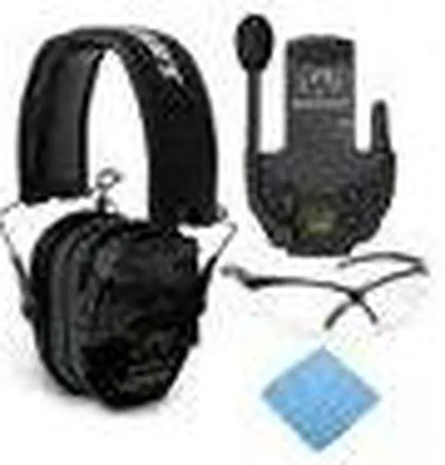 Alt view image 4 of 7 - Walkers Razor Slim Electronic Muff (MultiCam Camo Gray) Bundle