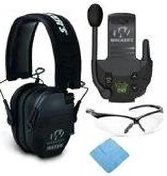 Alt view image 3 of 7 - Walker's Razor Slim Electronic Muff (Black) Bundle