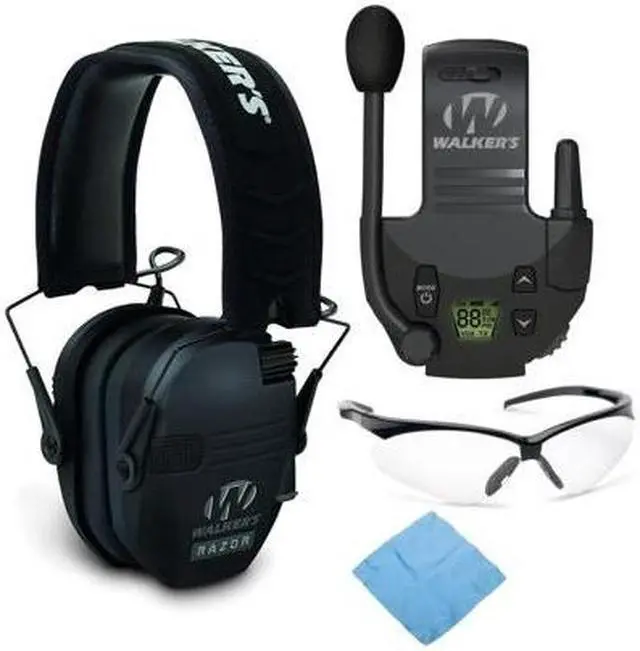 Main image of Walker's Razor Slim Electronic Muff (Black) Bundle