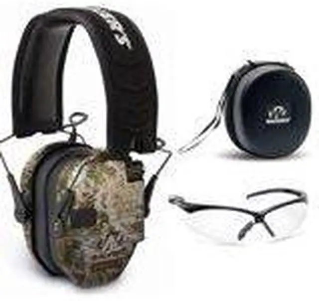 Alt view image 3 of 7 - Walkers Razor Slim Electronic Muff (Kryptek Camo) with Case