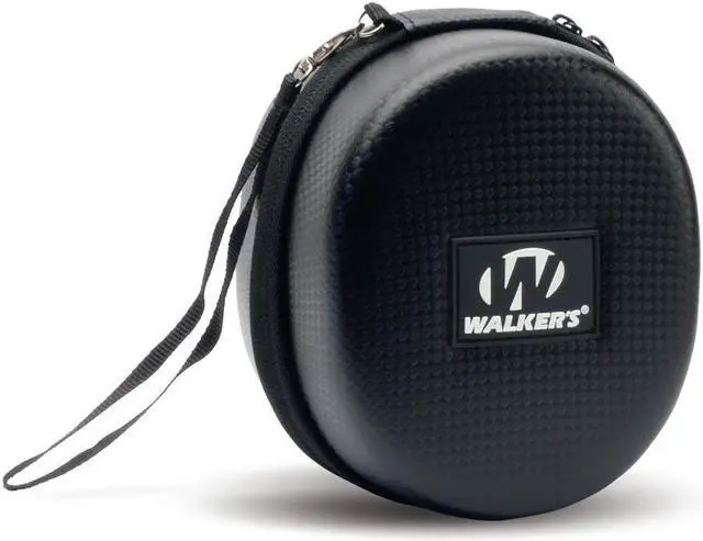 Alt view image 3 of 5 - Walkers Razor Slim Electronic Muff (American Flag) w/ Case and Shooting Glasses