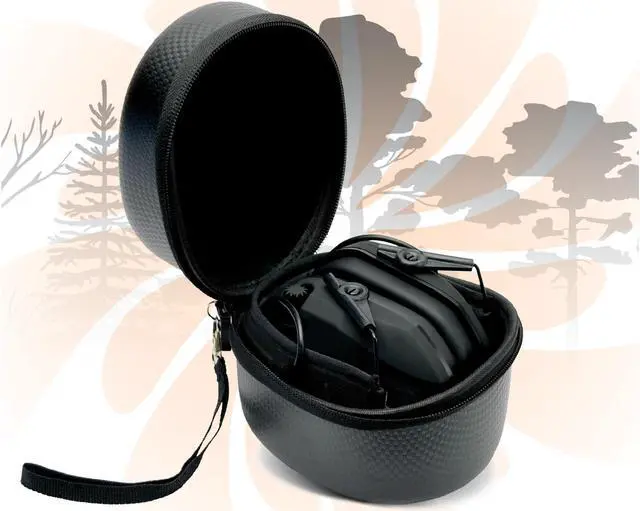 Alt view image 4 of 7 - Walker's XCEL 500BT Digital Electronic Muff And Protective Case Bundle (Green)