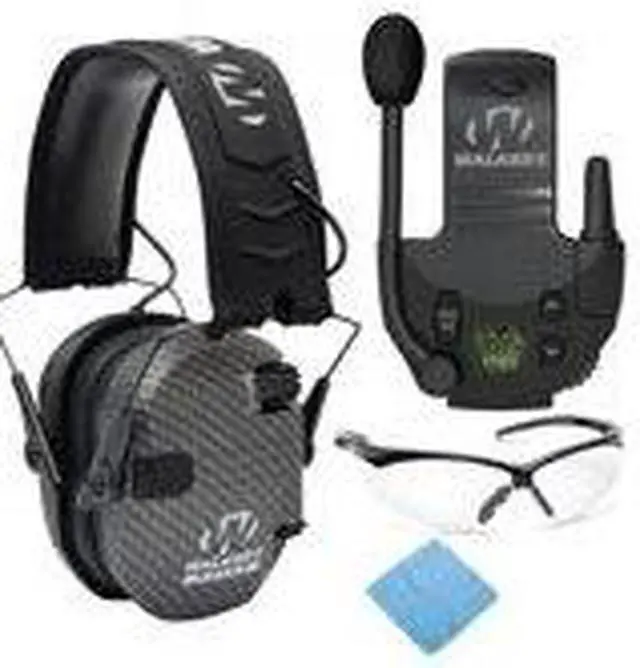 Alt view image 3 of 6 - Walkers Razor Slim Electronic Muff (Carbon) Bundle