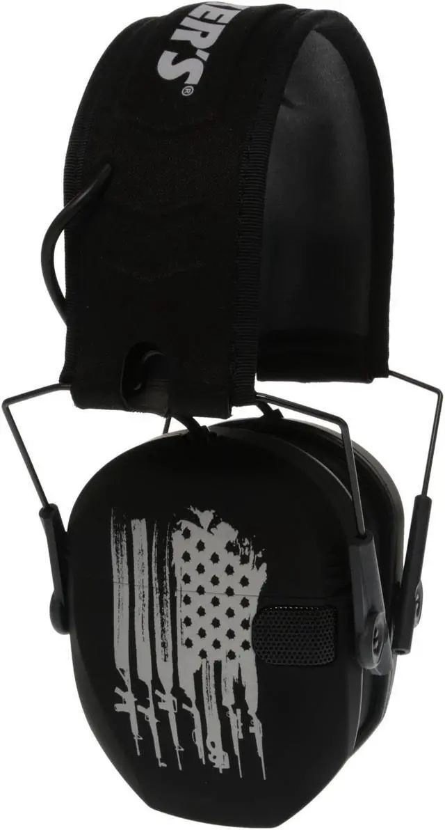 Main image of Walkers Game Ear Razor Freedom Series Muffs (Flag)