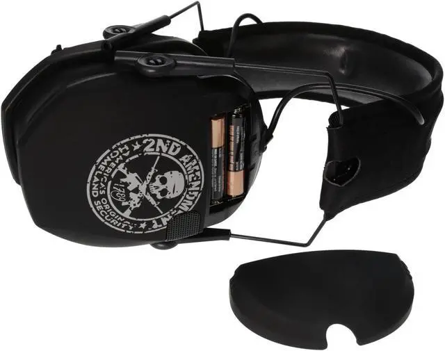 Alt view image 4 of 4 - Walkers Game Ear Razor Freedom Series Muffs (Flag)