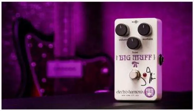 Alt view image 7 of 7 - Electro-Harmonix J Mascix Ram's Head Big Muff Pi Fuzz Distortion Effects Pedal