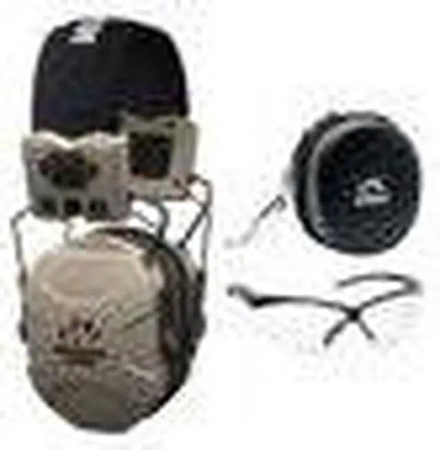 Alt view image 4 of 7 - Walker's XCEL 100 Digital Electronic Muff Glasses and Case Kit
