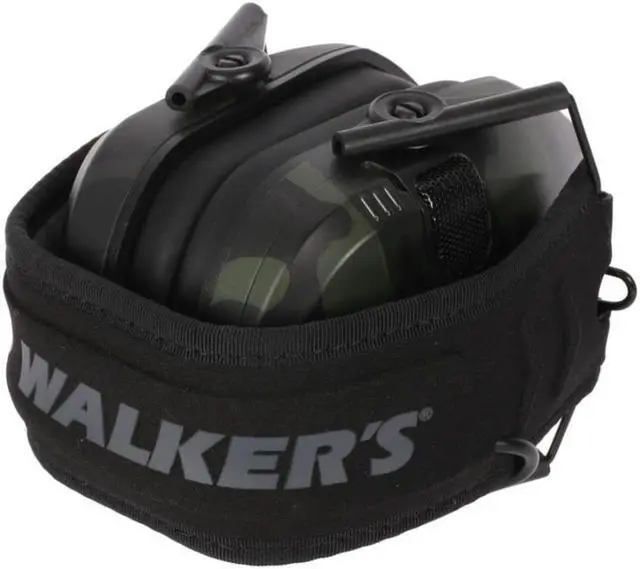 Alt view image 6 of 6 - Walkers Razor Slim Electronic Muff (MultiCam Camo Gray) Bundle