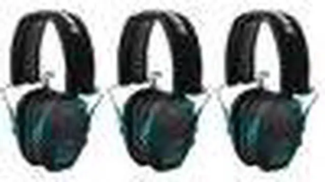 Alt view image 3 of 7 - Walker's Razor Slim Electronic Shooting Muffs 3-Pack (Teal)