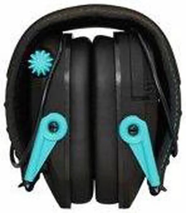 Alt view image 6 of 7 - Walker's Razor Slim Electronic Shooting Muffs 3-Pack (Teal)