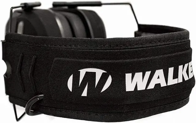 Alt view image 2 of 7 - Walker's Razor Quad Electronic Muffs for Hunters and Shooters (Black, Large)
