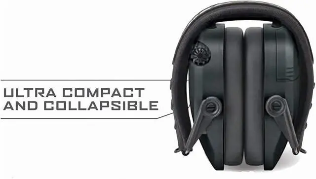 Alt view image 3 of 7 - Walker's Razor Quad Electronic Muffs for Hunters and Shooters (Black, Large)