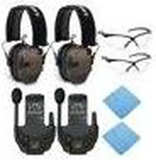 Alt view image 4 of 7 - Walkers Razor Slim Electronic Muff (Flat Dark Earth, 2-Pack) Bundle