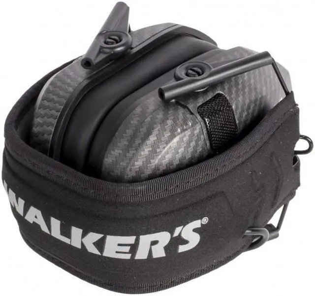 Alt view image 3 of 4 - Walker's Razor Slim Electronic Shooting Muffs 2-Pack Bundle (Carbon Gray)