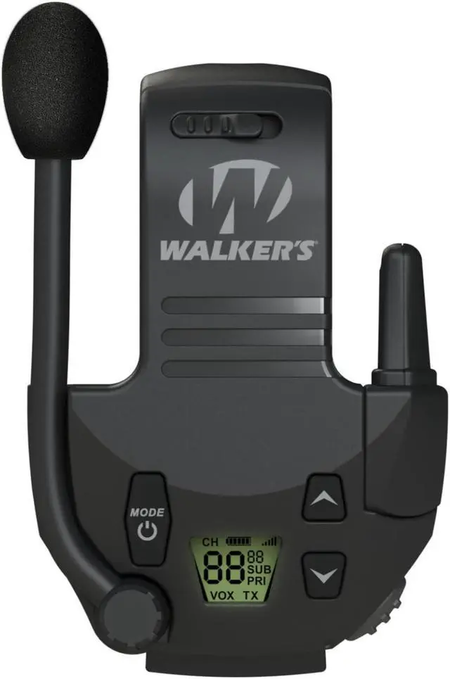 Alt view image 3 of 6 - Walker's Razor Slim Electronic Muff Patriot Series (Kryptek Camo) Bundle