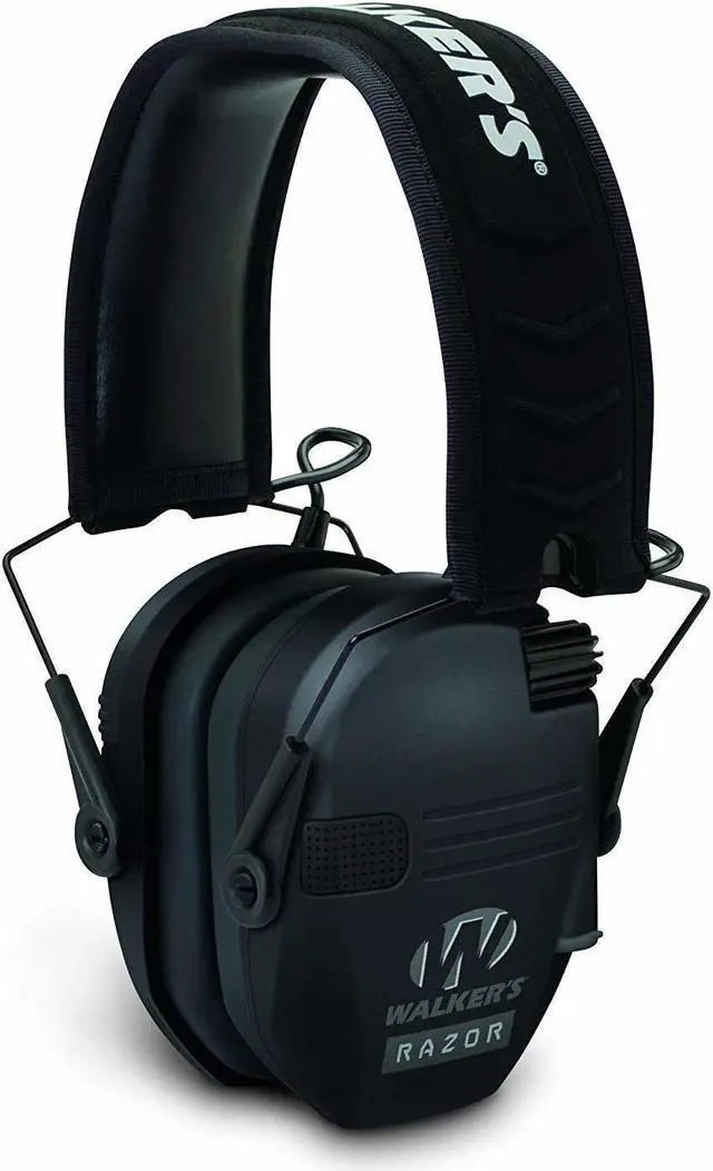 Alt view image 2 of 4 - Walker's Razor Slim Shooting Muffs Kit (Black) with OTG Safety Glasses