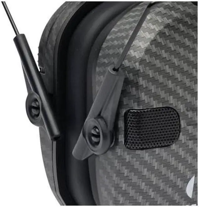 Alt view image 7 of 7 - Walker's Razor Slim Shooting Muffs (Carbon) with OTG Safety Glasses