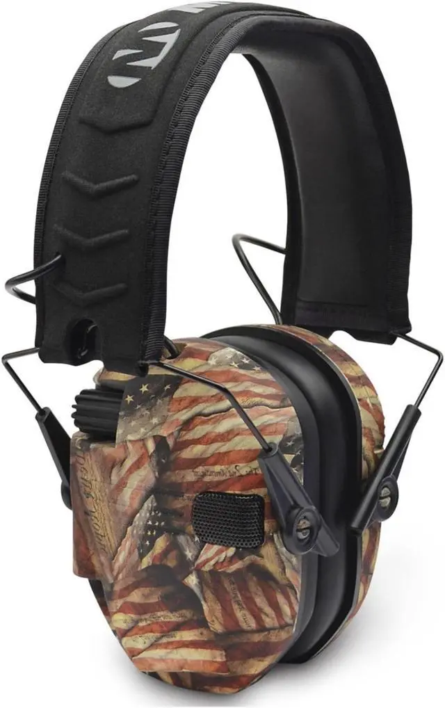 Alt view image 3 of 4 - Walker's Razor Slim Electronic Shooting Muffs 5-Pack, USA 2nd Amendment