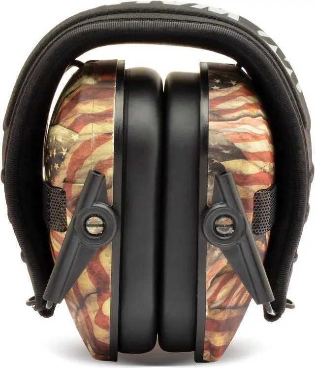 Alt view image 4 of 4 - Walker's Razor Slim Electronic Shooting Muffs 5-Pack, USA 2nd Amendment