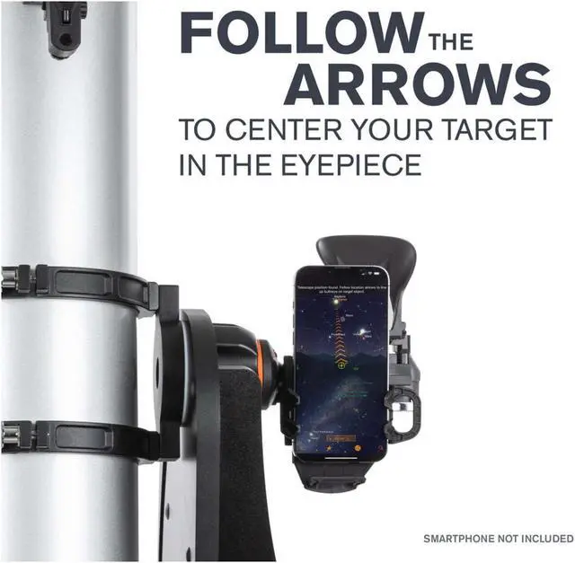 Alt view image 6 of 13 - Celestron Starsense Explorer 150mm Tabletop Dobsonian Telescope