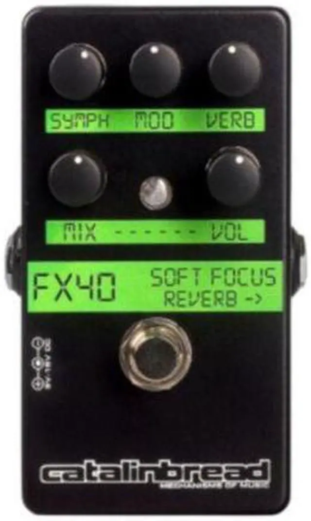 Alt view image 4 of 7 - Catalinbread Soft Focus Shoegaze Reverb Pedal (Black)