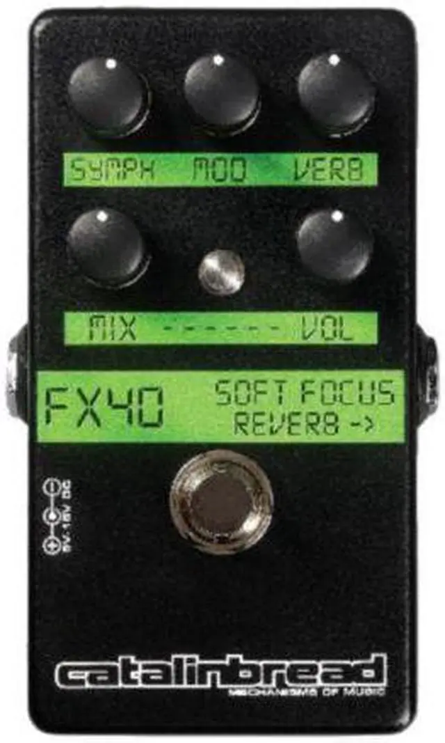 Alt view image 2 of 7 - Catalinbread Soft Focus Shoegaze Reverb Pedal (Black)