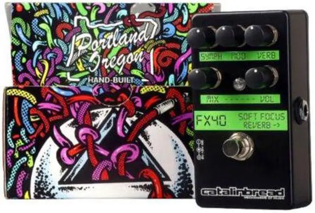 Alt view image 5 of 7 - Catalinbread Soft Focus Shoegaze Reverb Pedal (Black)