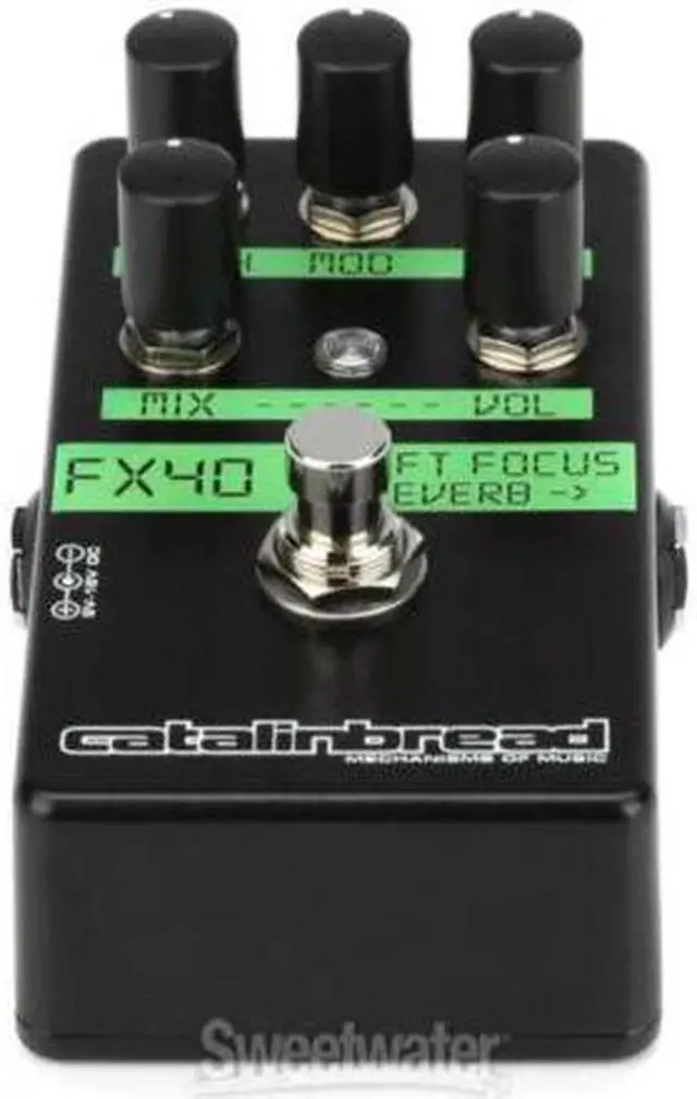 Alt view image 6 of 7 - Catalinbread Soft Focus Shoegaze Reverb Pedal (Black)