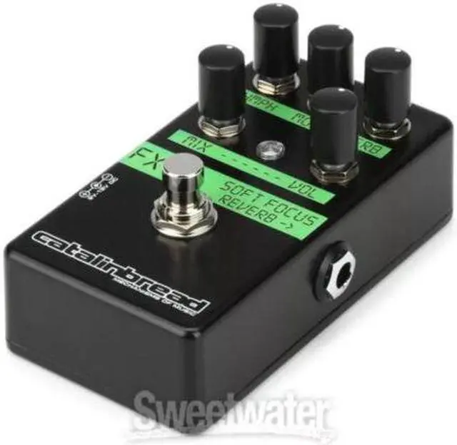 Alt view image 7 of 7 - Catalinbread Soft Focus Shoegaze Reverb Pedal (Black)
