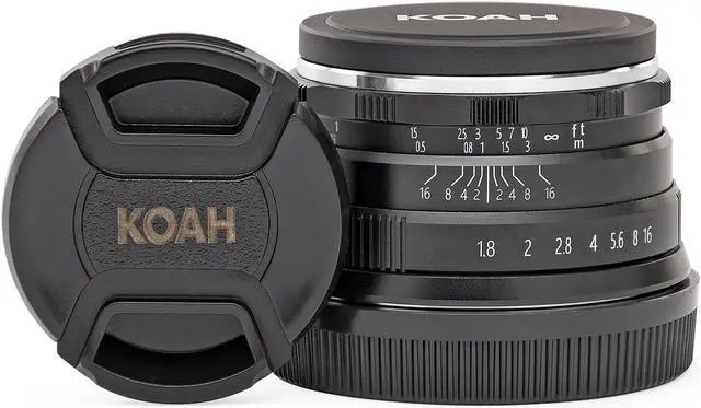 Alt view image 4 of 4 - Koah Artisans Series 25mm f/1.8 Manual Focus Lens for Fujifilm FX (Black)