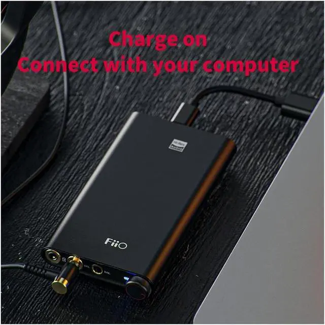 Alt view image 2 of 7 - FiiO Q3 MQA Mid-Level Portable USB DAC with THX AAA Headphone Amplifier