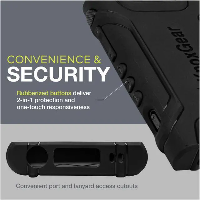 Alt view image 5 of 7 - Knox Gear Rugged Hardshell Case for Sony NW-A55 Walkman MP3 Players