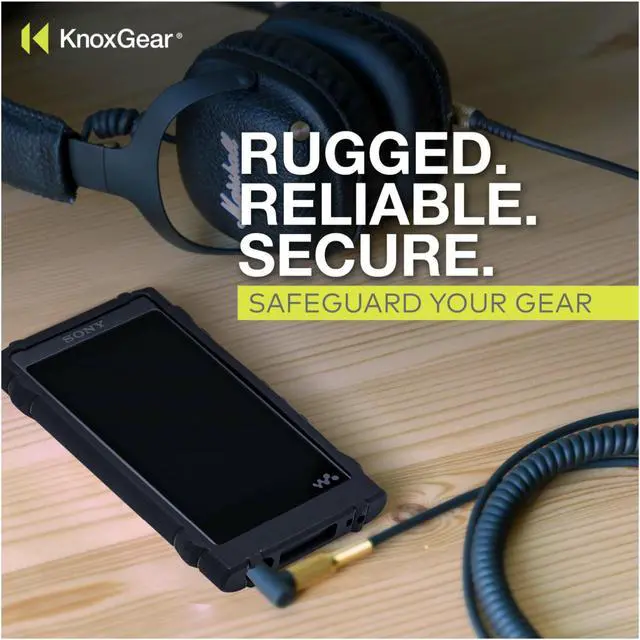 Alt view image 6 of 7 - Knox Gear Rugged Hardshell Case for Sony NW-A55 Walkman MP3 Players