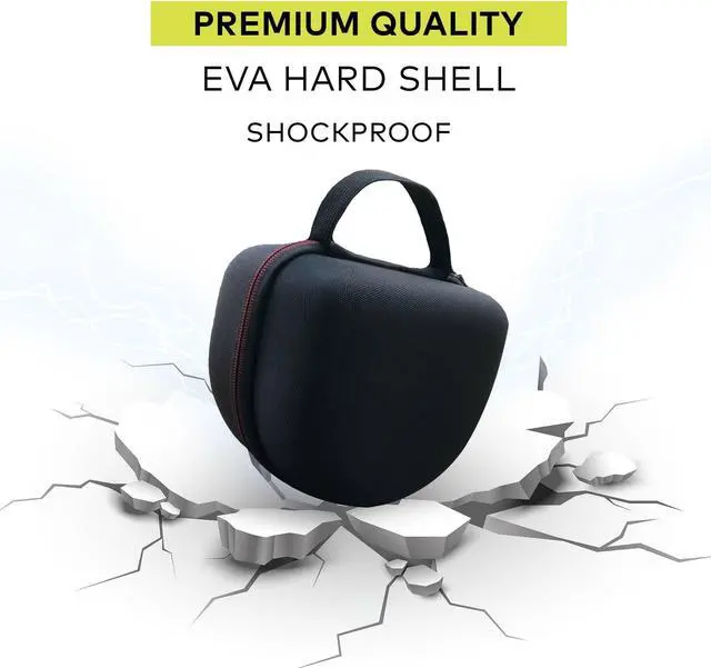 Alt view image 2 of 7 - Knox Gear Pro Headphone Case for Inward-Folding Studio Monitor Headphones