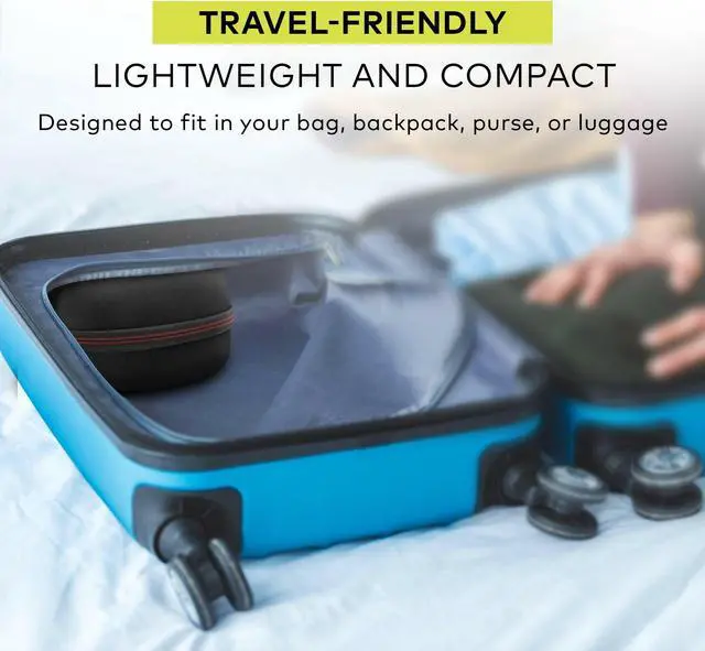 Alt view image 4 of 7 - Knox Gear Pro Headphone Case for Inward-Folding Studio Monitor Headphones