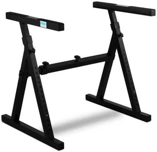 Alt view image 4 of 7 - Knox Z-Style Electronic Keyboard Stand with Adjustable X Style Keyboard Bench