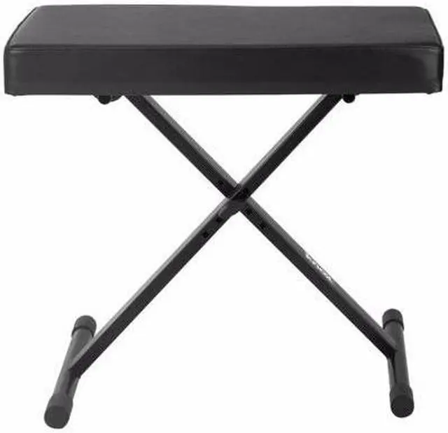 Alt view image 5 of 7 - Knox Z-Style Electronic Keyboard Stand with Adjustable X Style Keyboard Bench