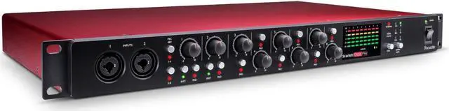 Alt view image 2 of 7 - Focusrite Scarlett OctoPre 8-Channel Mic Pre Expansion with Cables Bundle