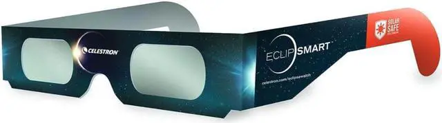 Alt view image 2 of 7 - Celestron EclipSmart Safe Filter Eclipse Glasses ISO 12312-2:2015 (E) (20-Pack)